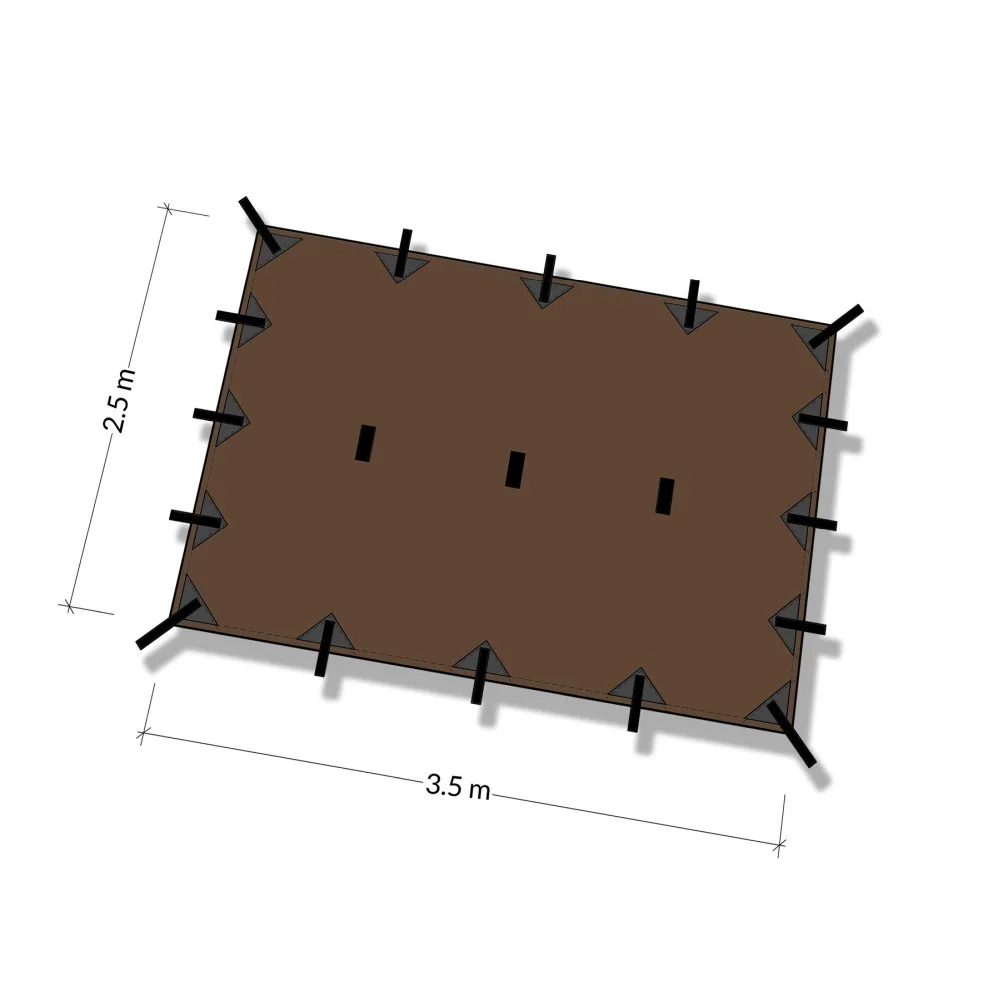 DD M Tarp 3.5 x 2.4 m by DD Hammocks | Mavaja.fi