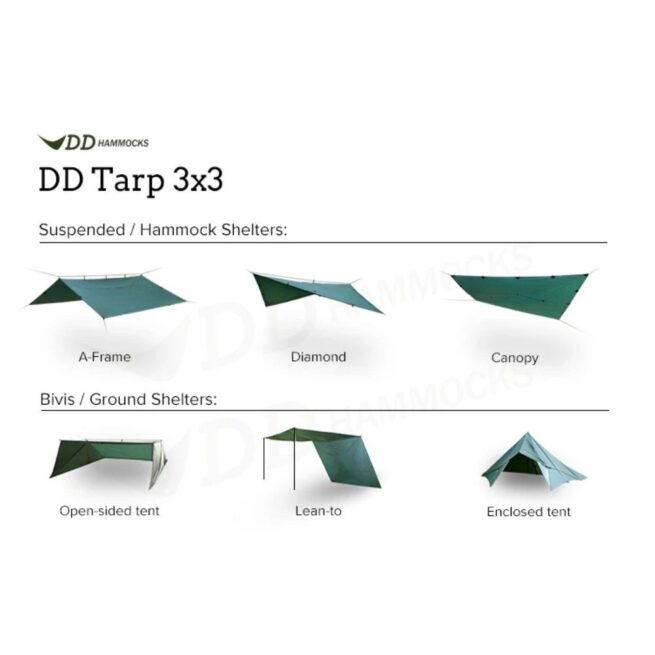 Tarppi DD 3x3 Tarp | DD Hammocks - Image 10