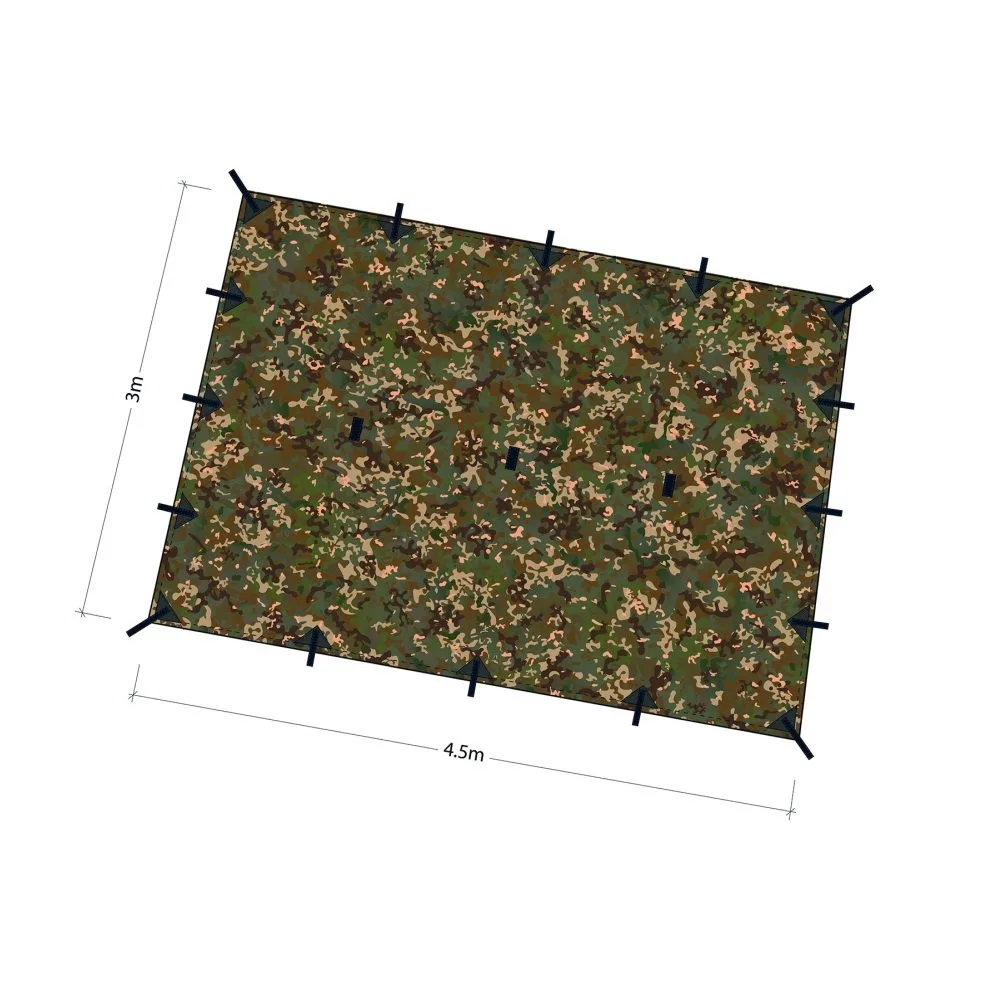 DD XL Tarp MC Camo 4.5 x 3 m by DD Hammocks |Mavaja.fi