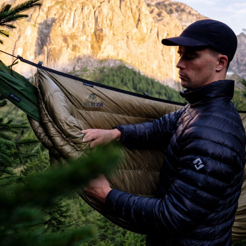 Alushuopa riippumattoon untuvaa Underquilt Selva 250 | Cumulus - Image 3