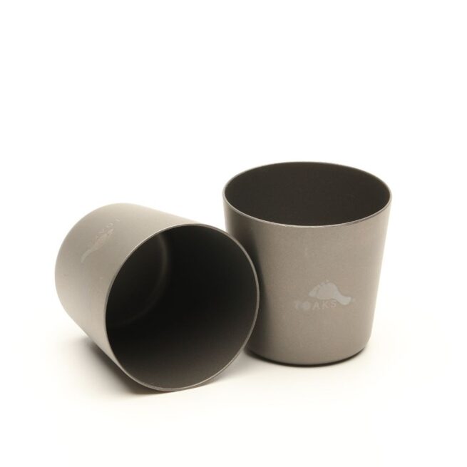 Titaaninen shottilasi 42 ml 2 kpl Titanium Shot Glass | Toaks