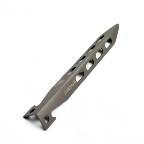Titanium Tent Peg Larger V-Shaped 16.5 cm | Toaks