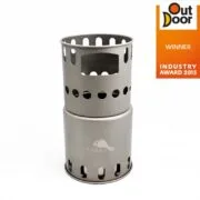 Titanium Backpacking Wood Burning Stove by Toaks | Mavaja.fi