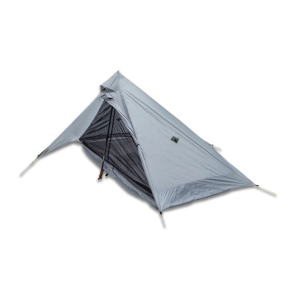 Lunar Solo pitched with one trekking pole