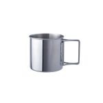 Stainless steel mug Space Saver 0,350 L foldable handle | Basic Nature