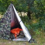 Camo Thermo tarp 2 x 3 m with reflective surface | Bushmen