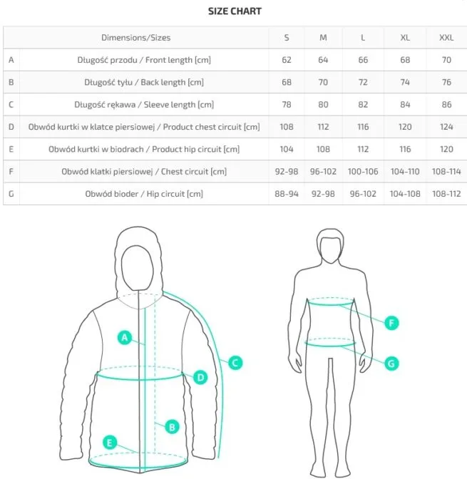 Down Hoody for Men Phantomby jacket by Pajak | Mavaja