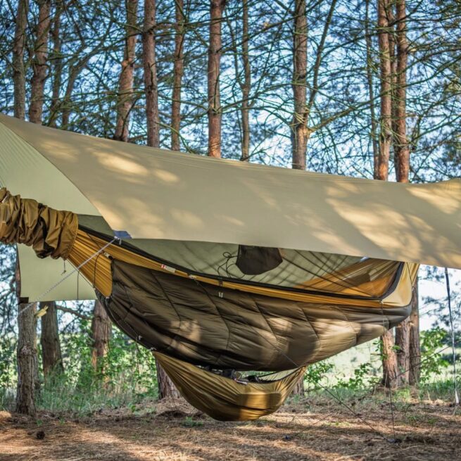 Underquilt to hammock - Otul® Primaloft (200g) Silver | Lesovik - Image 13