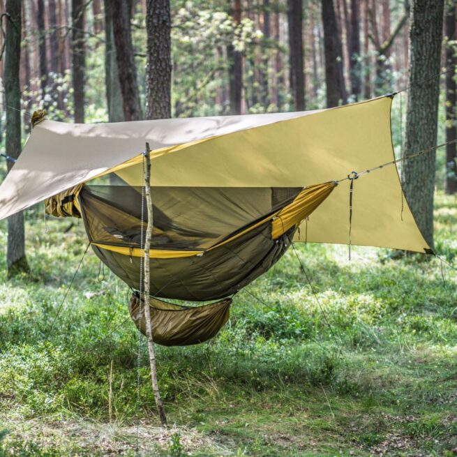 Underquilt to hammock - Otul® Primaloft (200g) Silver | Lesovik - Image 9