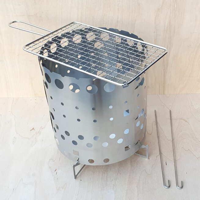 Grill Grate with Handle 14 x 22 cm | X-boil