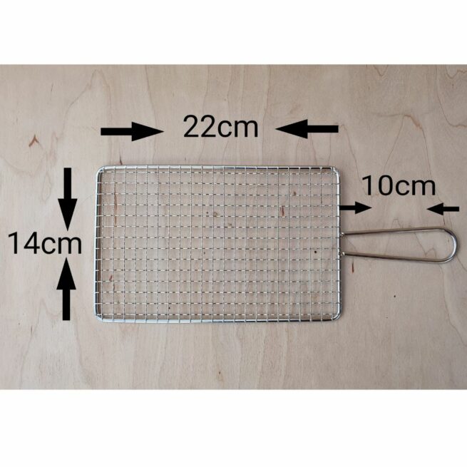 Grill Grate with Handle 14 x 22 cm | X-boil - Image 5