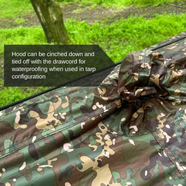 Sadeviitta tarppi camo – Poncho Tarp MC | DD Hammocks - Image 4