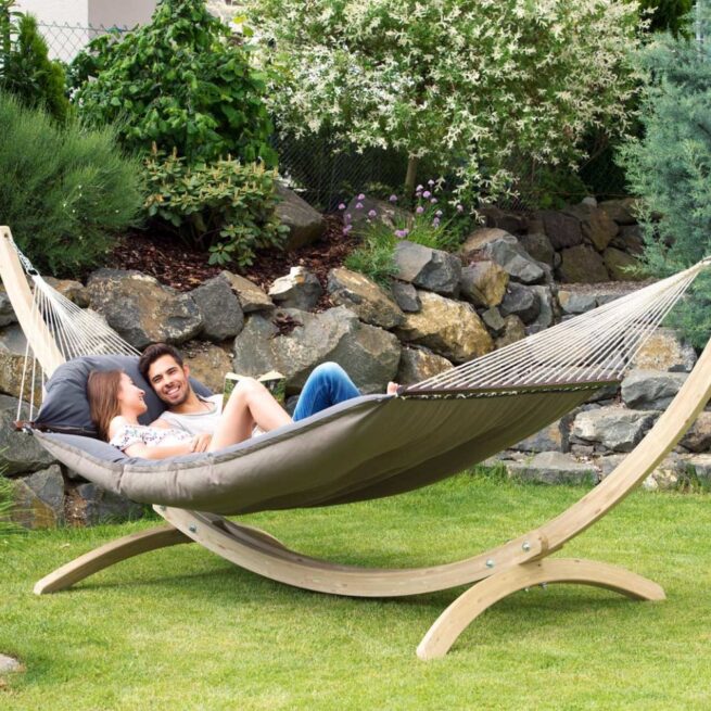 Pehmustettu riippumatto XXL Fat Hammock | Amazonas - Image 7