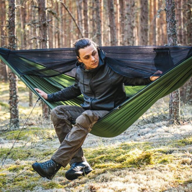 Retkeilyriippumatto 330 cm pitkä Draka 2025 | Lesovik - Image 5