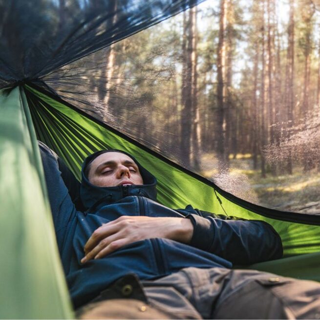Retkeilyriippumatto 330 cm pitkä Draka 2025 | Lesovik - Image 3