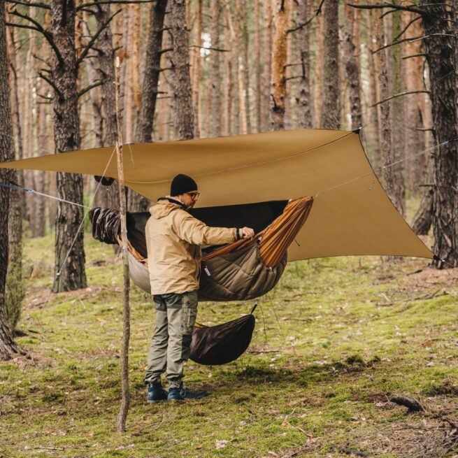 Retkeilyriippumatto 330 cm pitkä Draka 2025 | Lesovik - Image 16