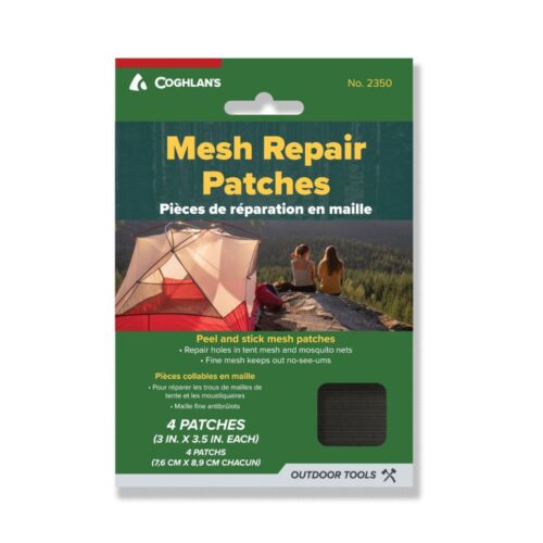 Hyttysverkon korjauspaikka - Coghlans Moscitonet repair set