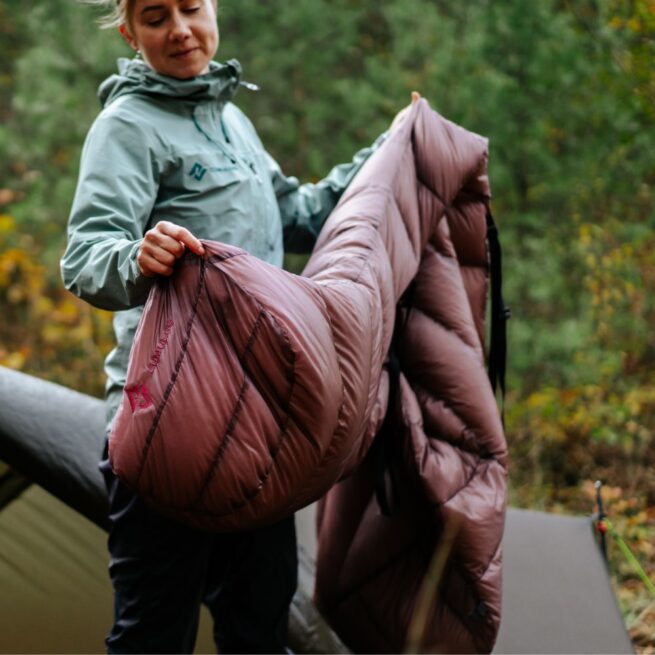 Untuva topquilt Neo Quilt 300 +3°C ♀ | -3°C ♂ | Cumulus - Image 5