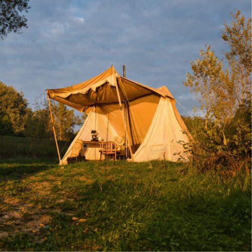 Leiriteltta - Glamping-teltta - BAKER Tent 8.1 | Bushmen