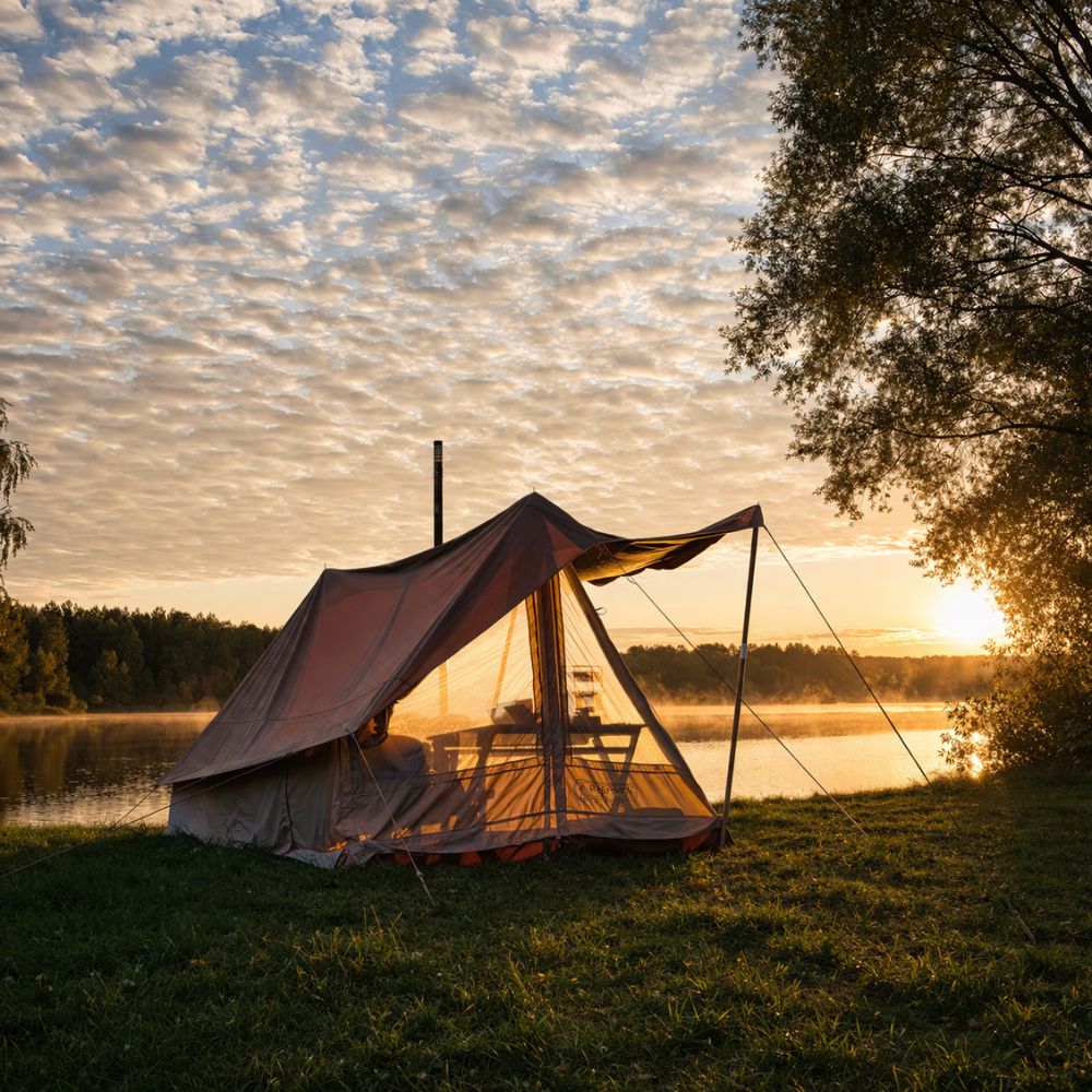Leiriteltta - Glamping-teltta - BAKER Tent 8.1 | Bushmen - Image 3
