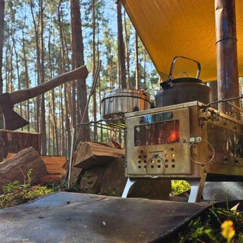 Palosuojakangas kamiinan alle Fastfold Fire Mat | Bushmen