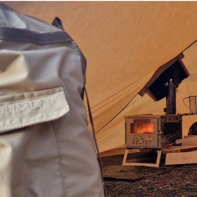 Puuvilla-polyesteri tarppi hormiläpiviennillä HOT Tarp 3x3 | Bushmen - Image 7