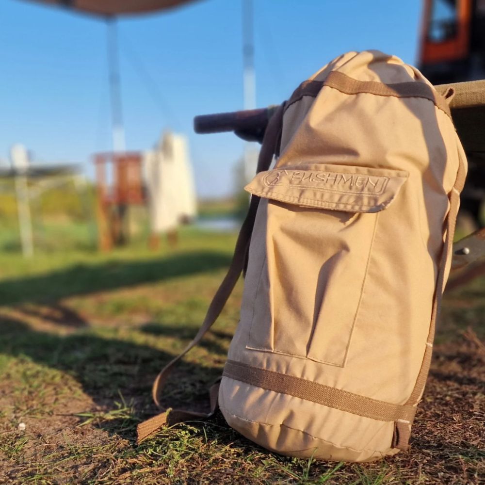 Puuvilla-polyesteri tarppi hormiläpiviennillä HOT Tarp 4x4 | Bushmen - Image 2