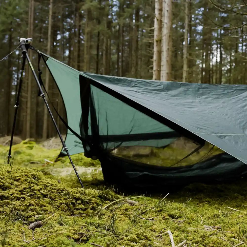Hyttysverkollinen XXL riippumatto ja tarppi –Traveller Camp XXL | Amazonas - Image 3