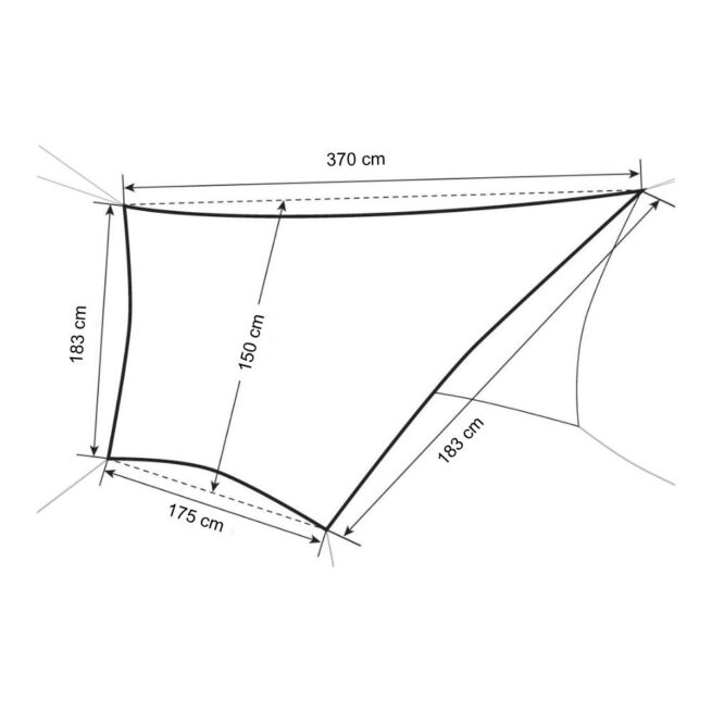 Hyttysverkollinen XXL riippumatto ja tarppi –Traveller Camp XXL | Amazonas - Image 6