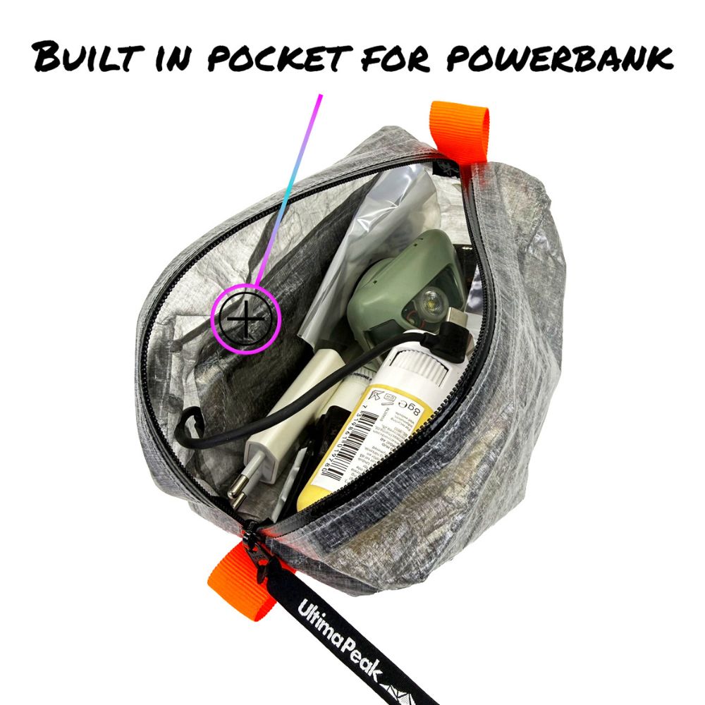 Dyneema-pientarvikepussi AeroStash ditty bag | Ultimapeak - Image 7