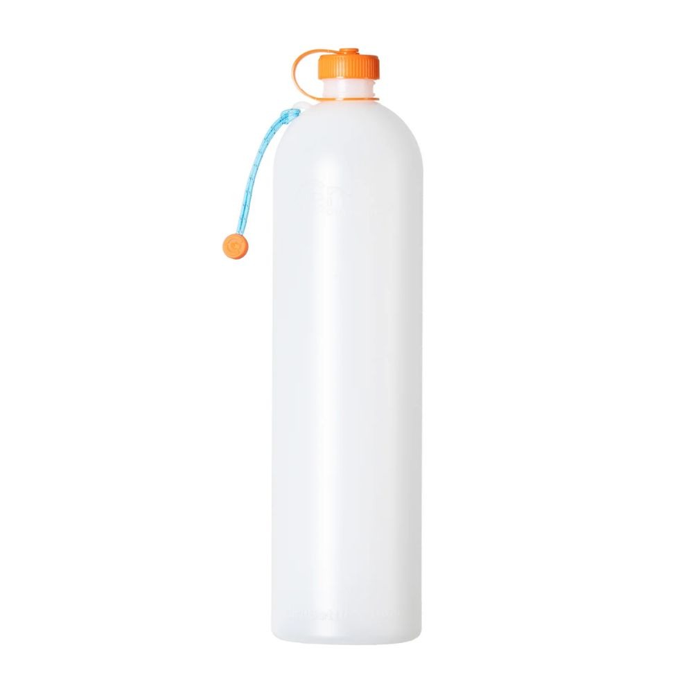 Kevyt HDPE puristettava juomapullo Retkeilyyn 1 L – ThruBottle soft | Cnoc - Image 2