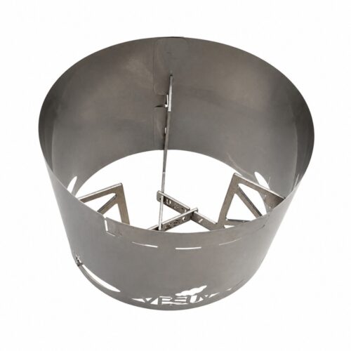 Universal titanium windshield for pots 85-117 mm | Vesuv