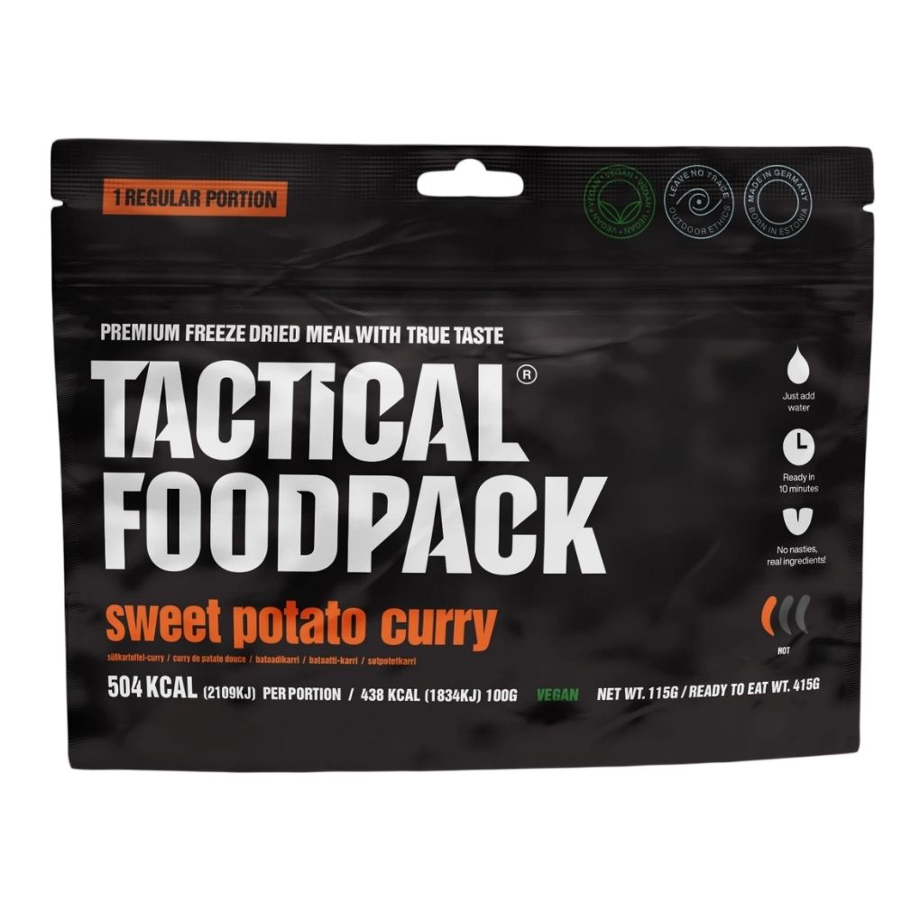 Retkiruoka bataatti-curry - Sweet Potato Curry Tactical Foodpack