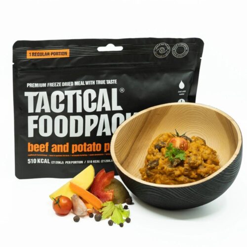 Retkiruoka naudanlihapata perunalla - Beef and Potato Pot Tactical Foodpack