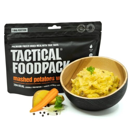 Retkiruoka perunamuusia ja kanaa - Mashed Potatoes with Chicken Tactical Foodpack