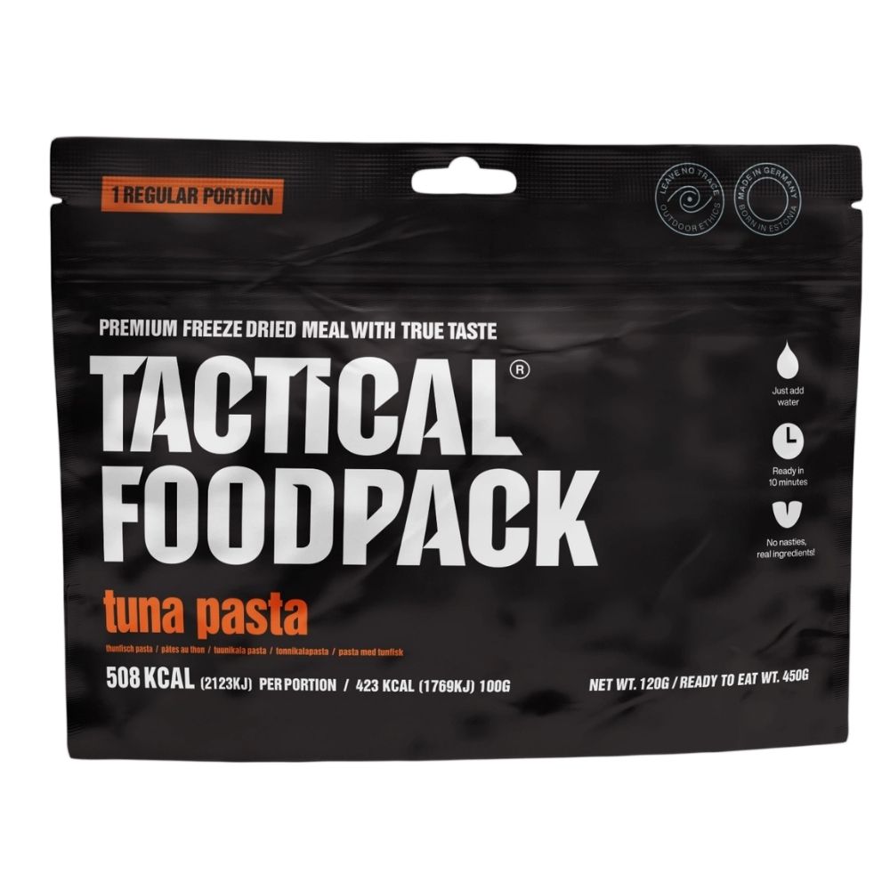 Retkiruoka tonnikalapasta - Tuna Pasta Tactical Foodpack