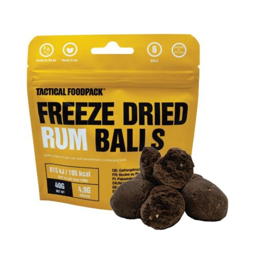 Retkisnack rommipallot - Freeze-Dried Rum Balls Tactical Foodpack