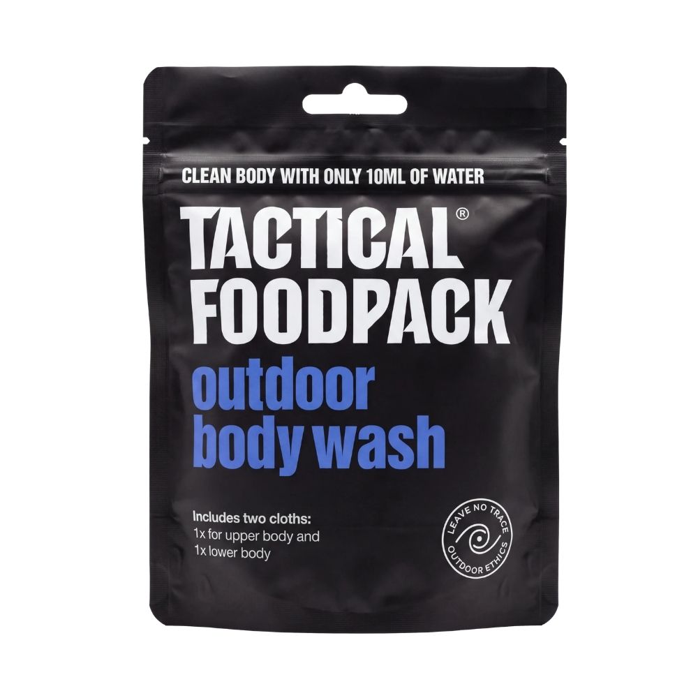 Retkisuihku pesulaput - Outdoor Body Wash Tactical Foodpack